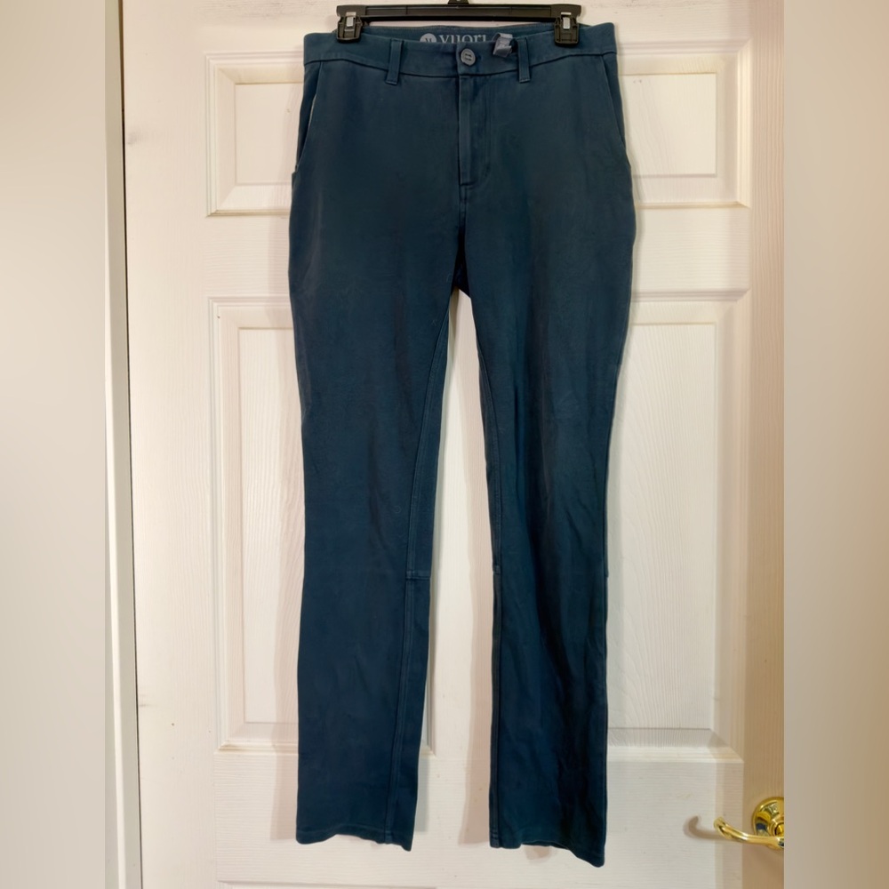 Vuori Men's Everything Chino Pants Dark Blue Althetic Stretch Sz 30x30 EUC